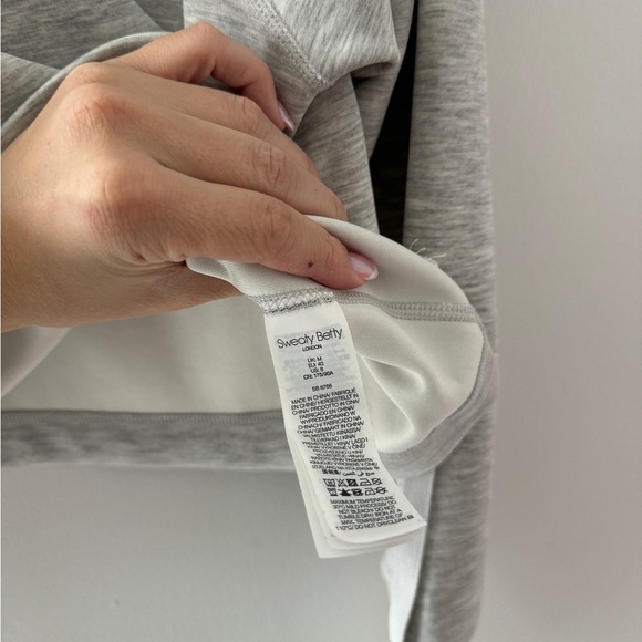 SWEATY BETTY Gray Pullover M - Picture 5 of 6